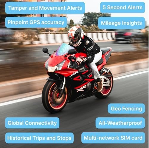 Spytec GPS Motorcycle Tracker - Waterproof Real-Time Tracking w/ 5 Second Update... - Image 4