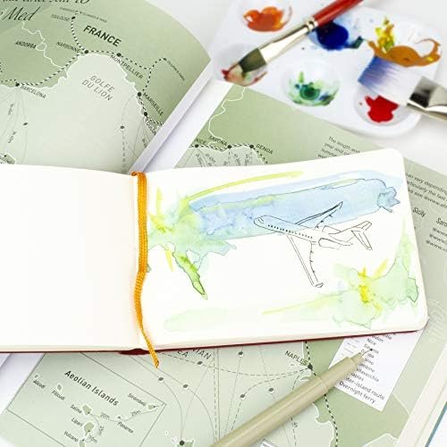 Handbook Journal Co. Artist Canvas Cover Travel Notebook for Drawing and Sketchi... - Image 9