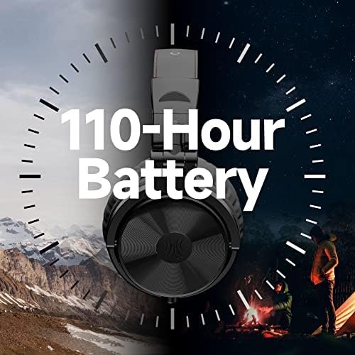 OneOdio Bluetooth Over Ear Headphones, 110 Hrs Wireless/Wired Stereo Sound Folda... - Image 4