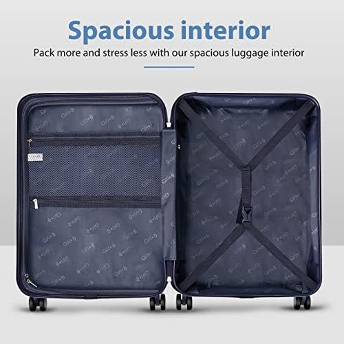 Coolife Luggage Suitcase expandable (only 28”) ABS+PC Spinner suitcase with TSA ... - Image 5