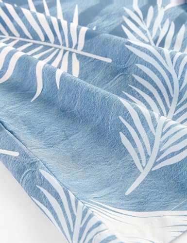 ELETOP Men's Hawaiian Shirt Quick Dry Tropical Beach Shirts Short Sleeve Aloha H... - Image 6