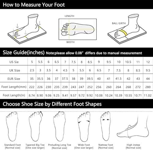 Frank Mully Women's Casual Loafer Flats Slip On Loafer Shoes Comfortable Knit Fl... - Image 6