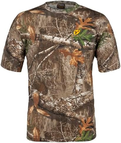 Shield Series Youth Fused Cotton Short Sleeve Shirt, Youth Camouflage Shirt - Image 4