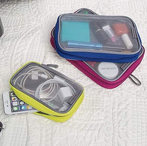 Travelon Set of 3 Packing Squares Cool Tones, Bright, One Size - Image 5