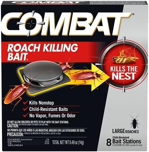 Combat Roach Killing Bait, Roach Bait Station For Large Roaches, Kills The Nest,... - Image 2