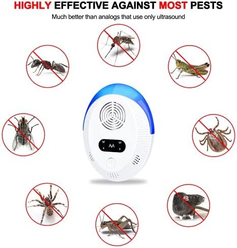 2024 Upgraded Version Mouse Repellent, Ultrasonic Pest Repeller Indoor, Pest Con... - Image 5