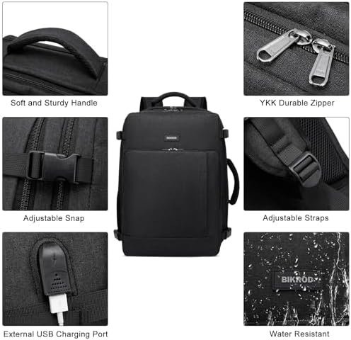 Travel Backpack for Men and Women, 40L Extra Large Flight Approved Carry on Back... - Image 6