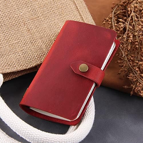 Leather Small Travel Journal Notebook, Vintage Daily Journal notebook Lined Pape... - Image 7