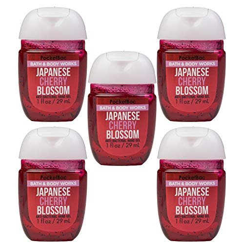 Bath & Body Works Japanese Cherry Blossom 5-Pack PocketBac Sanitizers Anti-Bacte... - Image 2
