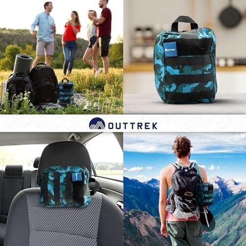 Blue Survival Kit 215 PCS Emergency Survival Kit, Camping Gear Complete Set of F... - Image 7