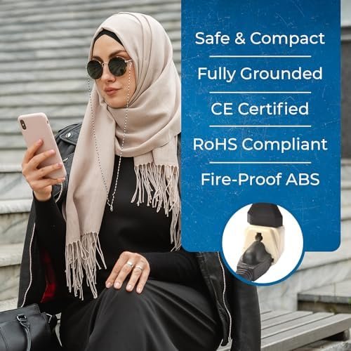 OREI USA to UK, UAE, Hong Kong & More (Type G) Travel Adapter Plug - 2 in 1 - CE... - Image 10