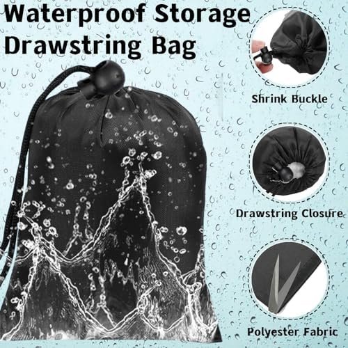 Tent Stakes Heavy Duty 8 inch Metal Tent Pegs, 25PCS Multiuse Camping Tent Acces... - Image 6