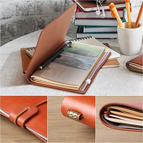 PRSTENLY Retirement Gifts for Women Men, Happy Retirement Leather Journal Cool R... - Image 3