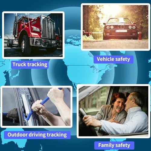 OBD 2 Real Time Tracker Vehicle Tracking Device Car OBD Locator Works with Apple... - Image 8