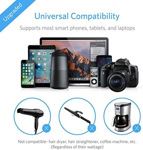 BESTEK Universal Travel Adapter Power Step Down 220V to 110V Voltage Converter w... - Image 8