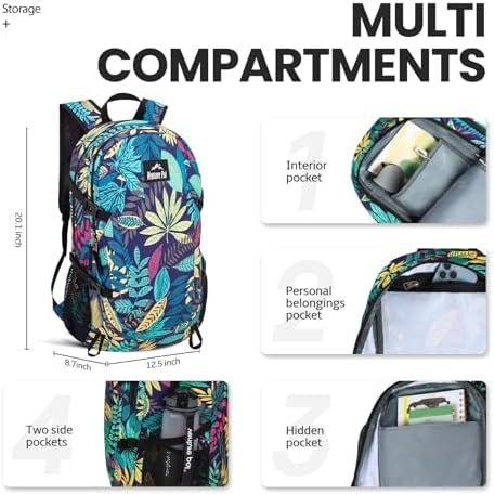 Venture Pal 40L Lightweight Packable Travel Hiking Backpack Daypack - Image 4