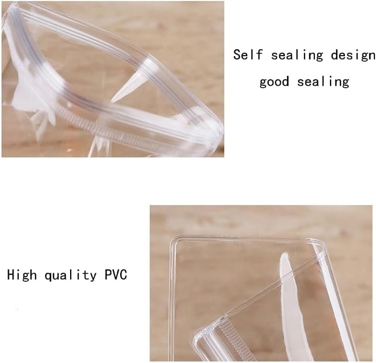 30pcs 3 Sizes Clear Jewelry Organizer Earring Ring Necklace Storage Bags Travel,... - Image 7