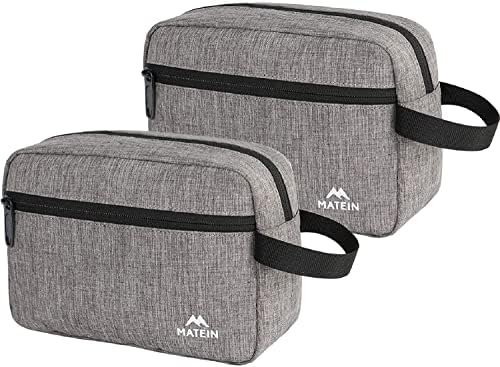 MATEIN Toiletry Bag for Men (2 Packs), Waterproof Dopp Kit Bathroom Shaving Bag ... - Image 2