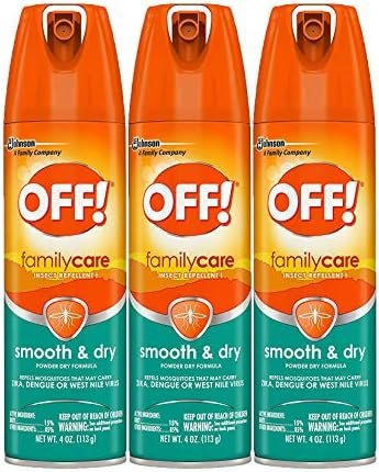 Off! Family Care Smooth & Dry Insect Spray, 4 oz (Pack - 3),White - Image 2
