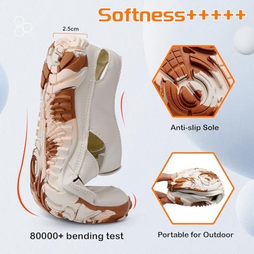 L-RUN Flat Sandals Barefoot Platform Shoes Athletic Sports Sandals Walking Shoes... - Image 7