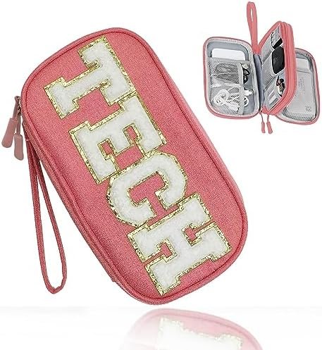 COSHAYSOO Electronic Accessories Organizer Bag Cable Cord Charger Carrying Pouch... - Image 2