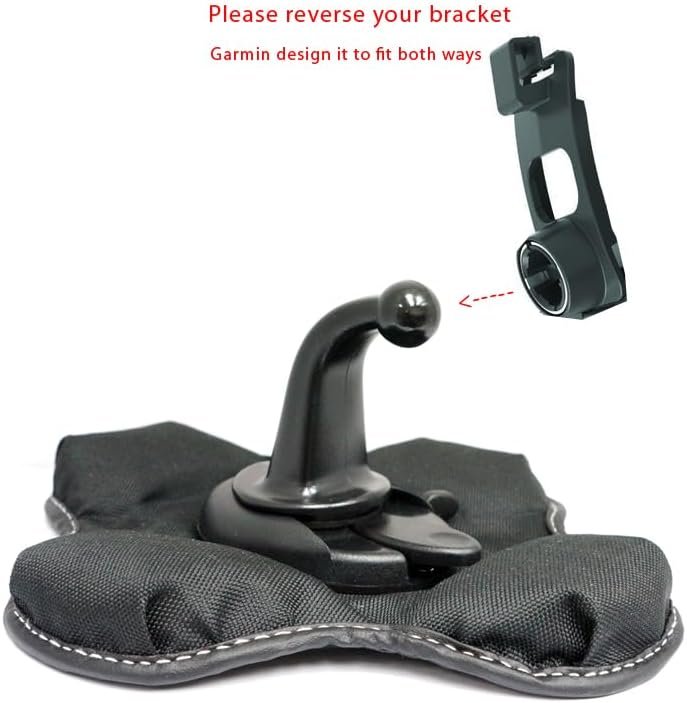 ChargerCity Portable Beanbag Dashboard Friction Mount compatible with All Garmin... - Image 5