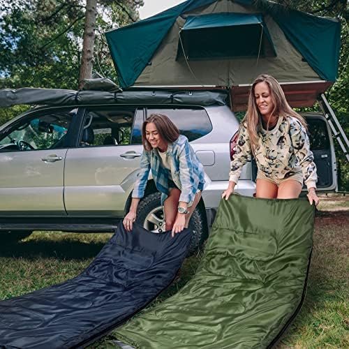 Tudomro 2 Pcs Camping Sleeping Bag for Adults, Lightweight Packable Waterproof C... - Image 6