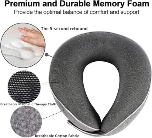 U-Shaped Neck Pillow for Sleeping Travel and Office Nap,Comfortable Neck Support... - Image 4