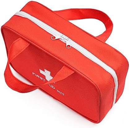 Compact Empty First Aid Kit Bag Emergency Trauma Medical Pouch Travel Medicine O... - Image 6