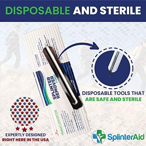 Painless Splinter Removal Kit | Effortless Quick Splinter Out | Essential First ... - Image 5