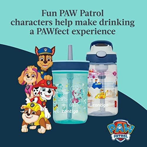 Contigo Paw Patrol Kids 14oz Plastic Water Bottles, Aubrey Design with Spill-Pro... - Image 8
