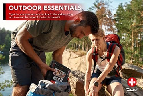 365 Piece First Aid Kit, Well-Organized Durable Hard Case, Wall-Mountable Trauma... - Image 10