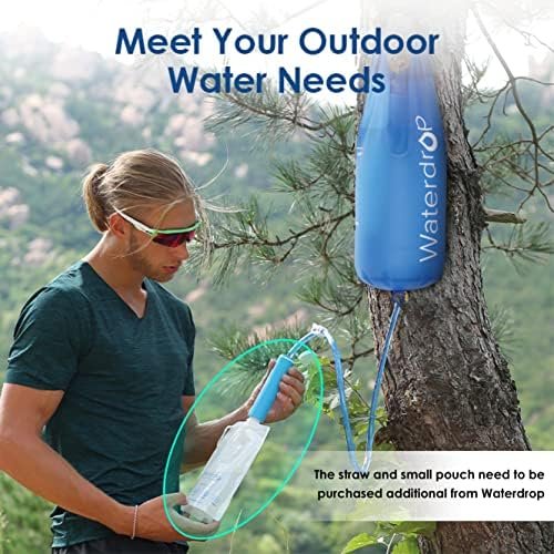 Waterdrop Gravity Water Bag for Camping, Travel, Backpacking, Hiking and Emergen... - Image 3
