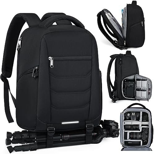 Camera Bag Backpack Professional for DSLR SLR Mirrorless Camera Waterproof Camer... - Image 2