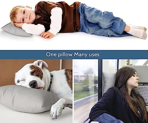 Small Pillow Mini Pillow for Travel 2 Pack, 11" x 7" Tiny Pillow with Name Tag, ... - Image 7