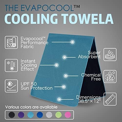 4 Pack Cooling Towel (40"x12") for Sweat,Ice Towel Quick-Drying Neck Cooling Wra... - Image 7