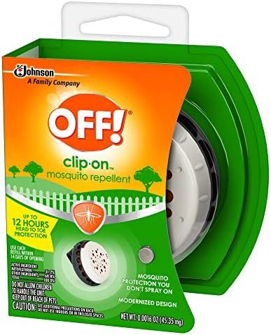 OFF! Clip-On Mosquito Repellent, Clip-On Fan Unit and 1 Repellent Refill, Attach... - Image 4