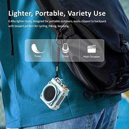 Muzen Portable Bluetooth Speaker, Wild GO IPX5 Waterproof Speaker, Small Bluetoo... - Image 7