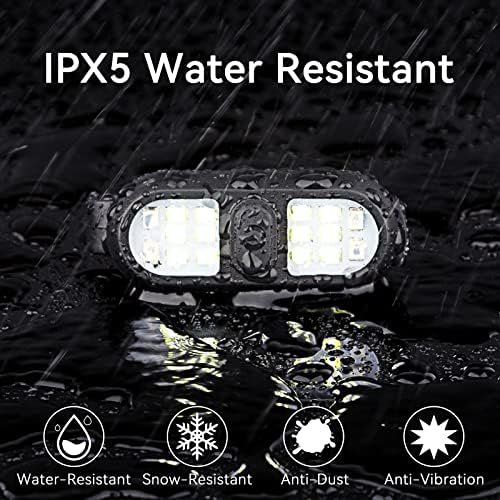 Clip on Flashlight, Running Light for Runners Rechargeable Safety Lights for Wal... - Image 8