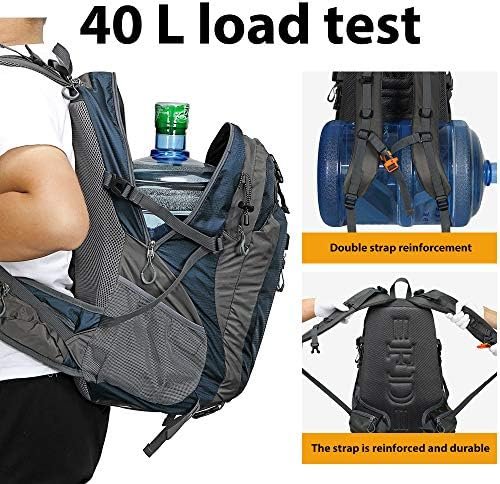 40L Waterproof Lightweight Hiking,Camping,Travel Backpack for Men Women - Image 5