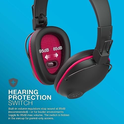 JLab JBuddies Pro Wireless Over-Ear Kids Headphones, 35+ Hour Battery Life, Buil... - Image 4