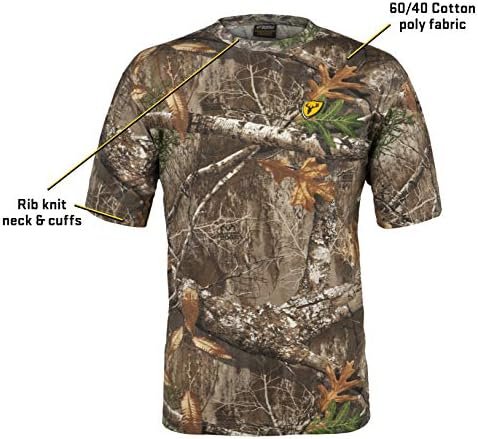 SCENTBLOCKER Scent Blocker Fused Cotton Lightweight Short-Sleeve Camo Hunting Sh... - Image 5