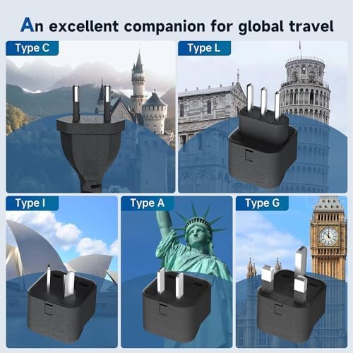 220V to 110V Converter 350 Watt Universal Travel Adapter and Voltage Converter S... - Image 6