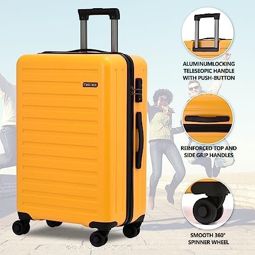 TydeCkare 2pcs 20/24" Luggage Set Lightweight HardShell, 20" Carry On 21.65 * 15... - Image 9