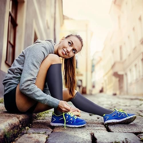 WITHYOU Compression Socks 15-20 mmHg is Best Athletic for Men & Women Running Fl... - Image 4