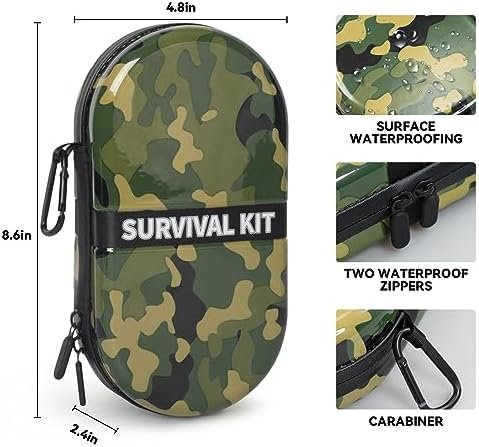 Kitgo Camping First Aid Kit with 113Pcs Camping Tool & Medical Supplies, Waterpr... - Image 5