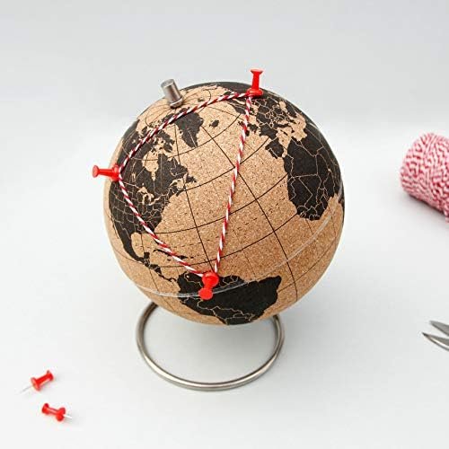 Suck UK | Cork Globe | World Map Pin Board | Cork Board World Globe Decor | Trav... - Image 5