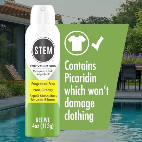 STEM Repels Mosquitoes And Ticks, Mosquito Repellent and Tick Spray, Picaridin B... - Image 9