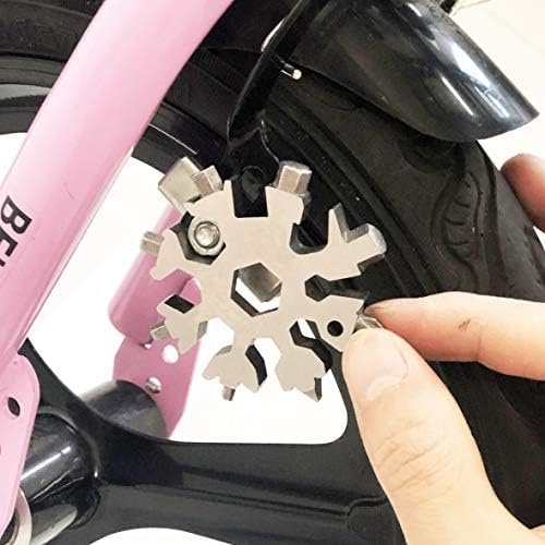 CASIMR Snowflake Multi Tool, Unique Stocking Stuffers for Women Men Kids Adults ... - Image 3