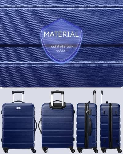 Suitour Luggage 3 Piece Sets Hard Shell Luggage Set Spinner Wheels, TSA Lock, 20... - Image 9